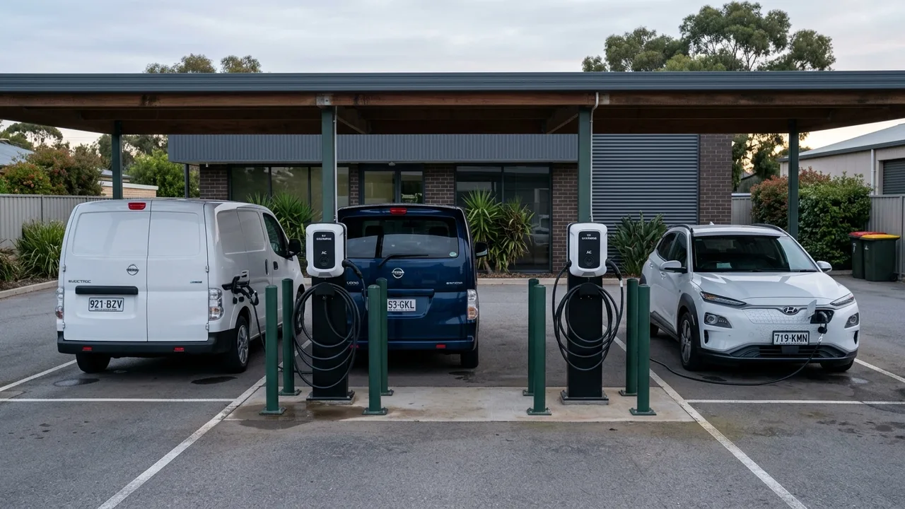 Commercial EV Charger Installation Adelaide